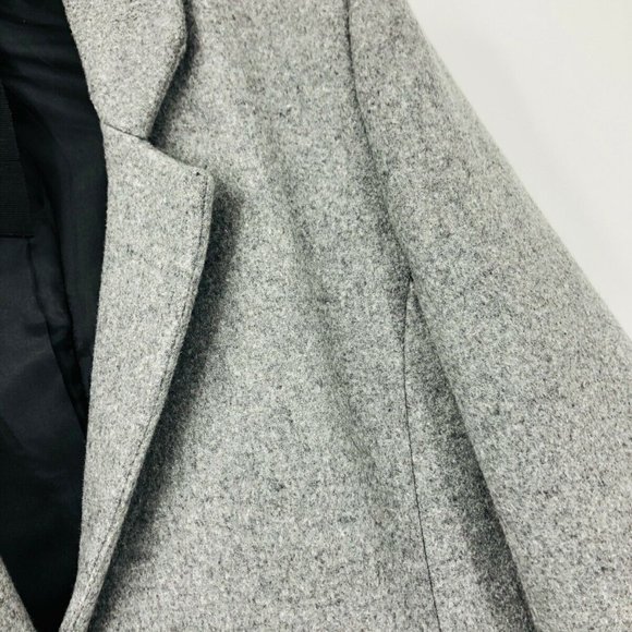 Poleci Wool Cashmere Leather Coat - Picture 5 of 10